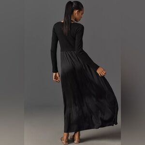 NWT Size S - Anthro The Thea Twofer Scoop Neck Sweater Maxi Dress (NWT US$ 178)